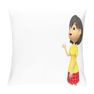 Personality  Woman To Commentary Pillow Covers