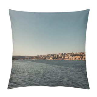 Personality  Bosphorus Strait And Buildings On Seafront Pillow Covers