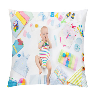 Personality  Baby With Clothing And Infant Care Items Pillow Covers