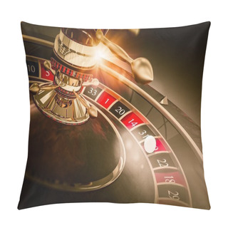 Personality  Casino Roulette Games Pillow Covers