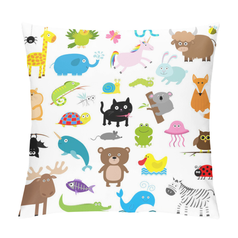Personality  Zoo animals set pillow covers