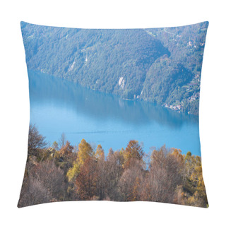 Personality  Lake Orta, Italy. View From Mt Mottarone Pillow Covers