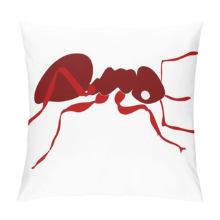 Personality  Red Ant Pillow Covers