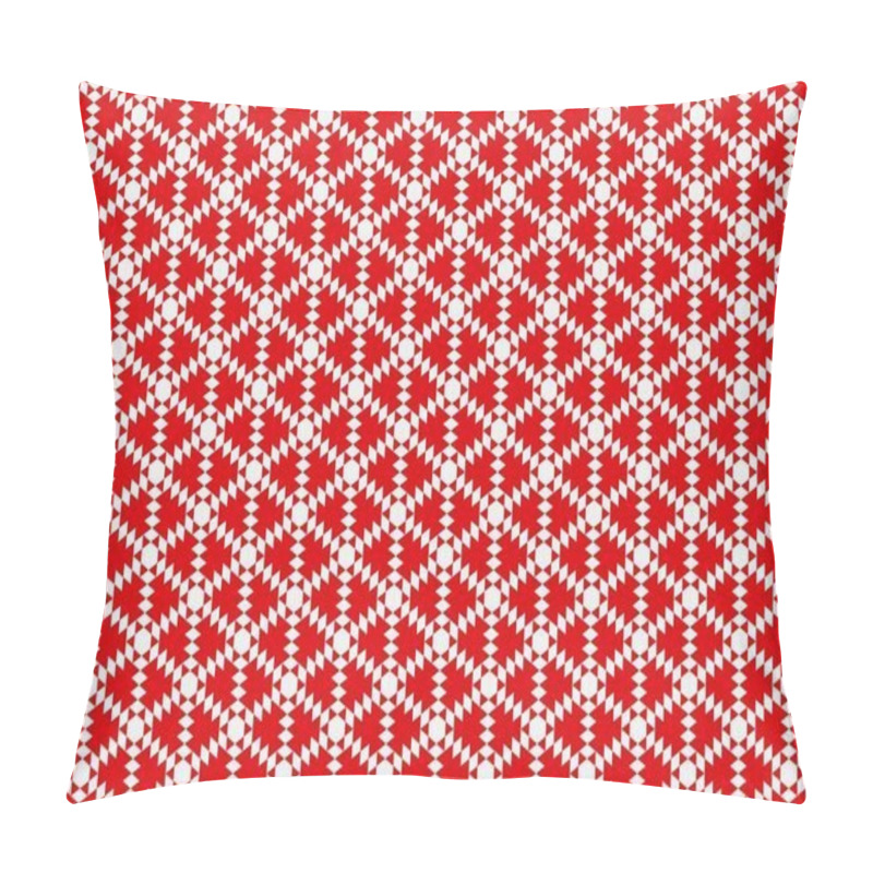 Personality  Seamless abstract background with geometric elements pillow covers