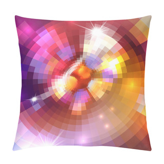 Personality  Background With Concentric Circles Pillow Covers