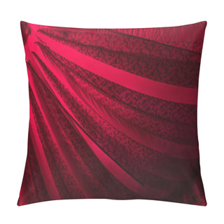 Personality  Red Circus Tent Interior Pillow Covers