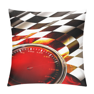 Personality  Racing Background Vertical, 10eps Pillow Covers