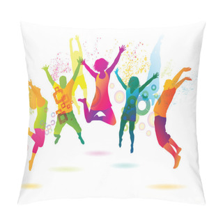 Personality  Young On The Party . Pillow Covers