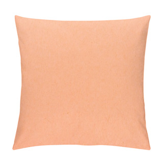 Personality  Texture Of Peach-orange Color Paper As Background Pillow Covers