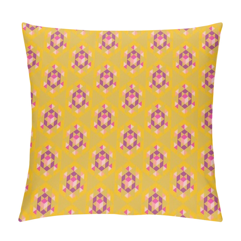 Personality  Seamless abstract background with geometric elements pillow covers