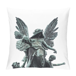 Personality  Statue Of Fallen Angel Pillow Covers
