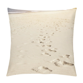 Personality  Foot Prints Pillow Covers