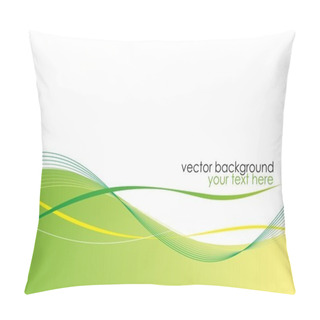 Personality  Abstract Green Background Pillow Covers