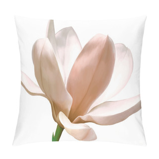 Personality  Pink Magnolia Flower Pillow Covers