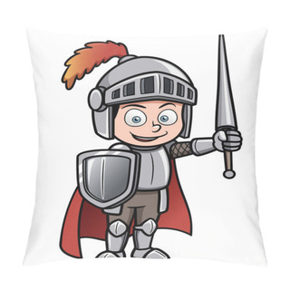 Personality  Cartoon Knight Pillow Covers