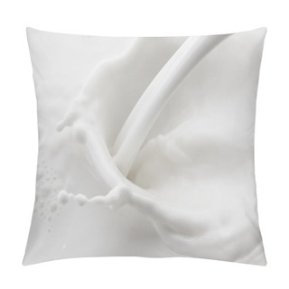 Personality  Milk Splash Pillow Covers