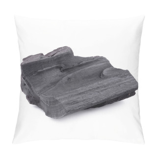 Personality  Natural Wood Charcoal Isolated On White Background Pillow Covers