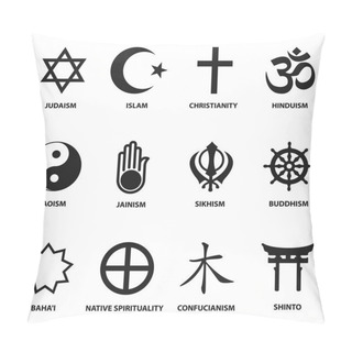 Personality  Religious Sign And Symbols Pillow Covers