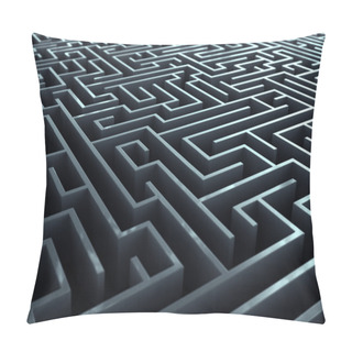 Personality  Maze. Pillow Covers
