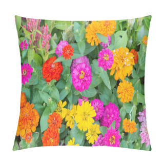 Personality  Flowers In The Garden Pillow Covers