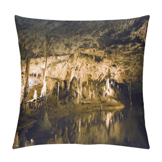 Personality  Beautiful Caves In Moravian Karst Pillow Covers