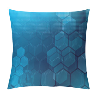 Personality  Abstract Background Tech Pillow Covers