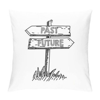 Personality  Past Future Concept Pillow Covers