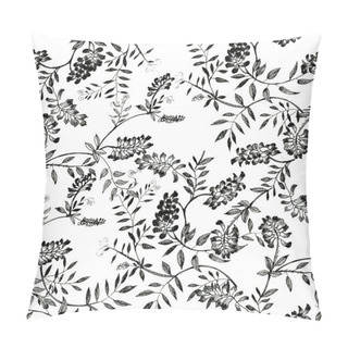 Personality  Wildflowers Seamless Pattern Pillow Covers