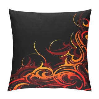 Personality  Fiery Ornament Pillow Covers