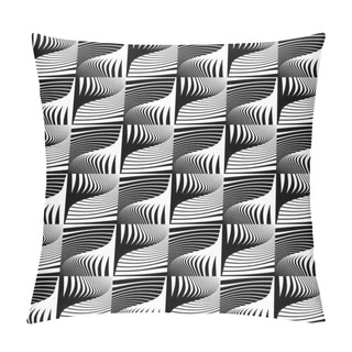 Personality  Design Seamless Striped Decorative Pattern Pillow Covers