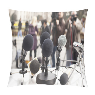 Personality  Press Conference Pillow Covers