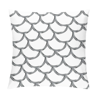 Personality  Seamless Squama Pattern Pillow Covers