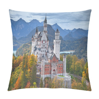 Personality  Neuschwanstein Castle, Germany. Pillow Covers