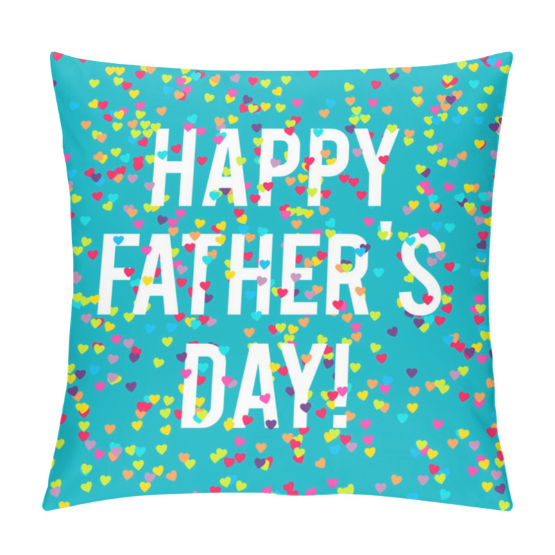 Personality  Happy Father's Day Background Pillow Covers