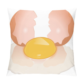 Personality  Broken Egg Pillow Covers