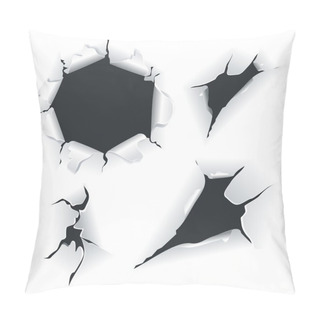 Personality  Broken Paper Pillow Covers
