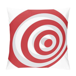 Personality  Vector Transparent Target Illustration Pillow Covers
