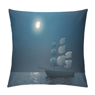 Personality  Ship At Night Pillow Covers