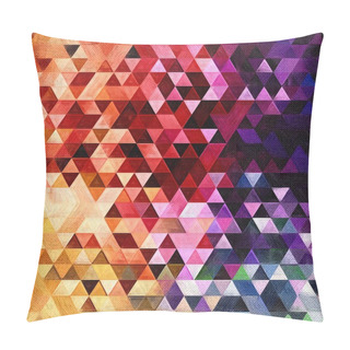 Personality  Colorful Mosaic Pattern Pillow Covers