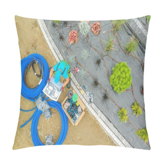 Personality  Garden Irrigation System Job Pillow Covers