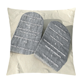 Personality  Ten Commandments In The Desert Pillow Covers