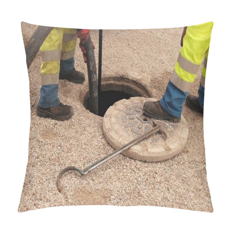 Personality  Sewer Workers Pillow Covers