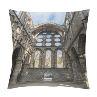 Personality  Villers Abbey Abbaye De Villers Is An Abandoned Ancient Cisterci Pillow Covers