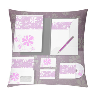 Personality  Set Of Templates Corporate Identity Pillow Covers