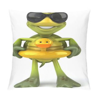Personality  Turtle 3d Illustration Pillow Covers