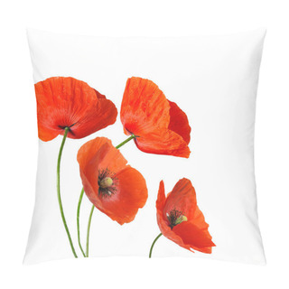 Personality  Poppy Pillow Covers