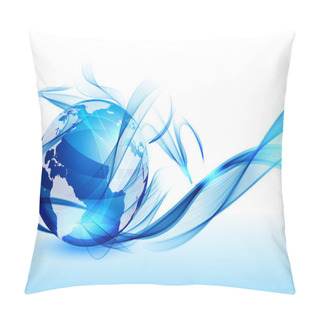 Personality  Abstract Globe Pillow Covers