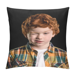 Personality  Adorable Redhead Boy Pillow Covers