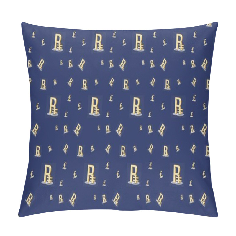 Personality  Colored background with different accessories pillow covers