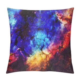 Personality  Nebula, Cosmic Space And Stars, Blue Cosmic Abstract Background. Elements Of This Image Furnished By NASA. Pillow Covers